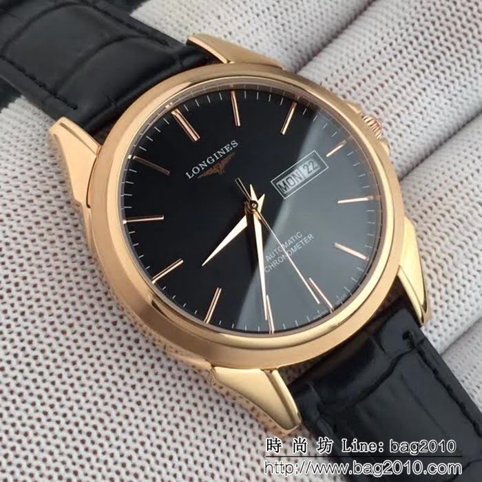 LONGINES浪琴 全自動機械 時尚男士腕表 WSS1169